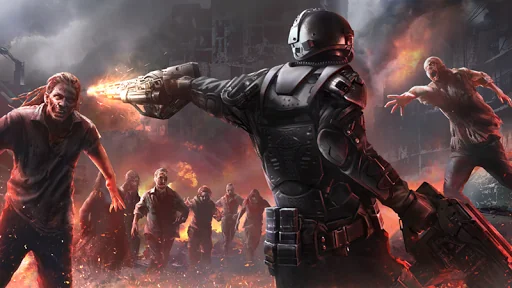 Zombie Shooter Hell 4 Survival screenshot 1