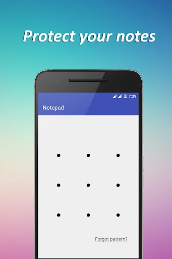 Notepad - With Lock, Backup screenshot 2