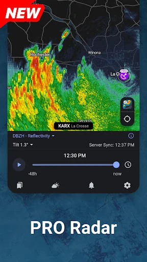 Rain Viewer: Weather Radar Map screenshot 4