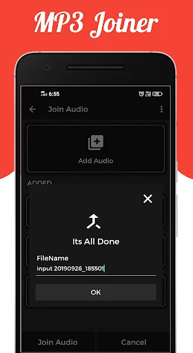 MP3 Merger : Audio Joiner screenshot 4