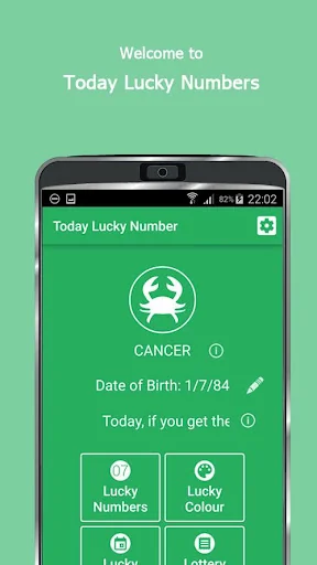 Today Lucky Numbers screenshot 1