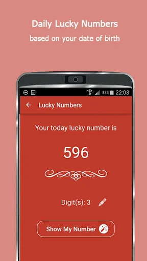 Today Lucky Numbers screenshot 2