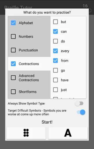 Brailliac: Braille Tutor screenshot 4