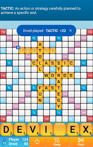 Classic Words Solo screenshot 1