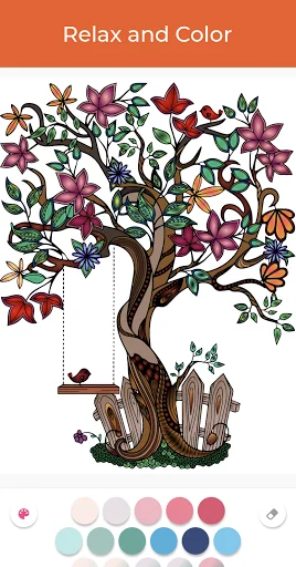 Coloring Book Relaxation Pro screenshot 2