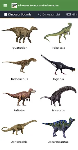 Dinosaur Sounds screenshot 2