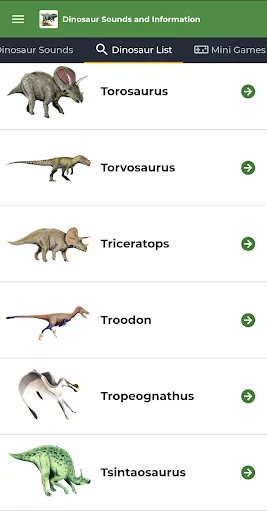 Dinosaur Sounds screenshot 4