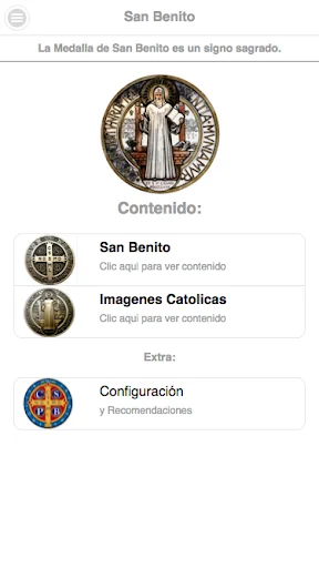 Medalla de San Benito screenshot 1