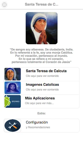Santa Teresa de Calcuta