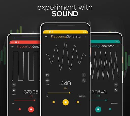 Frequency Sound Generator screenshot 1