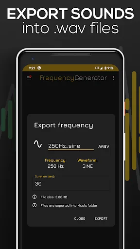 Frequency Sound Generator screenshot 4