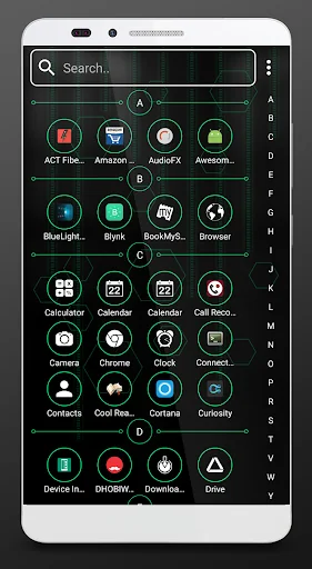 Futuristic Launcher 2, Applock screenshot 3
