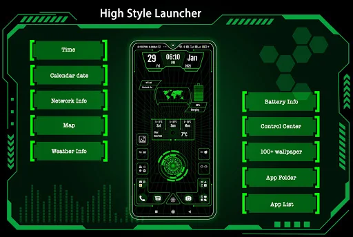 High Style Launcher 2024 screenshot 1