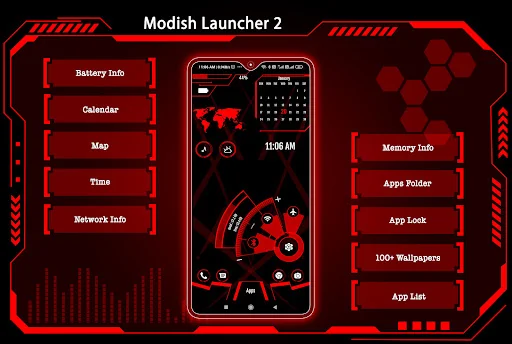 Modish Launcher 2 - App lock