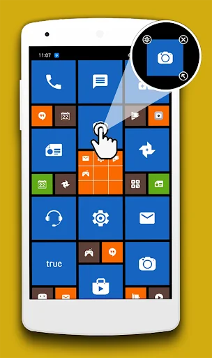 8.1 Metro Look Launcher 2022 screenshot 1