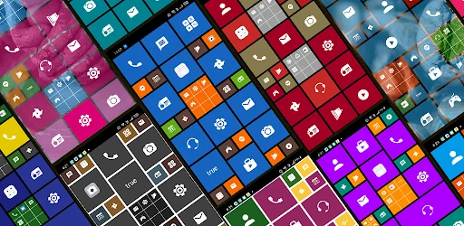 8.1 Metro Look Launcher Pro screenshot 1
