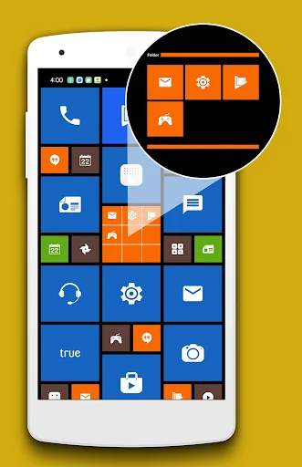 8.1 Metro Look Launcher Pro screenshot 3