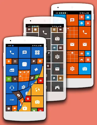 8.1 Metro Look Launcher Pro screenshot 4