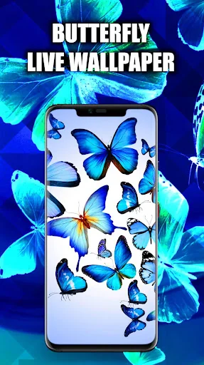Butterfly Wallpaper Live HD/3D screenshot 4