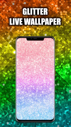 Glitter Wallpaper Live HD/3D