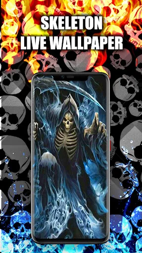 Skeleton Wallpaper Live HD/3D