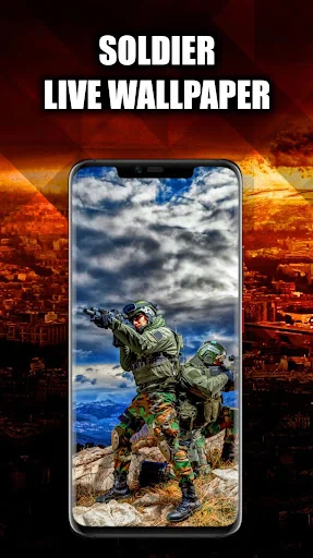 Soldier Wallpaper Live HD/3D
