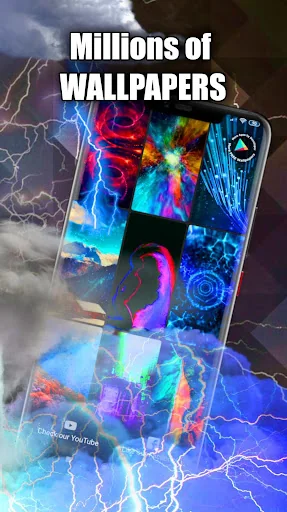 Lighting Storm Wallpaper Live screenshot 3