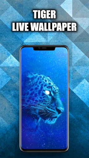 Blue Tiger Wallpaper Live HD screenshot 1