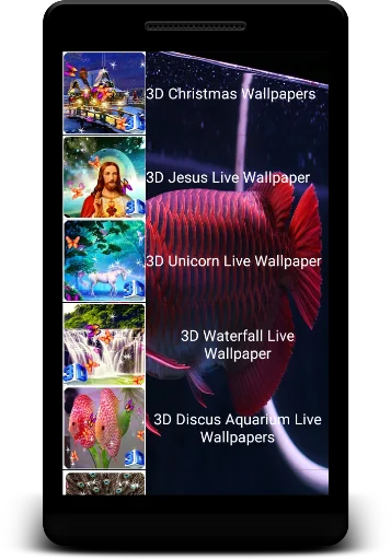 Arowana Live Wallpaper screenshot 4
