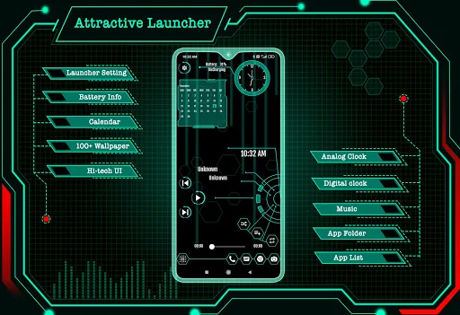 Attractive Launcher - AppLock