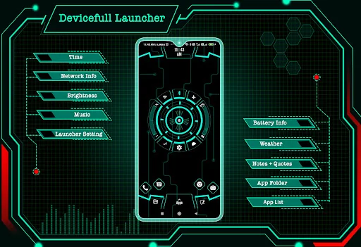 Devicefull Launcher - hitech