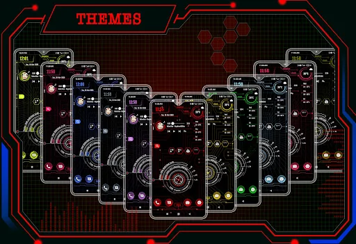 Hi-tech launcher 2025 screenshot 2