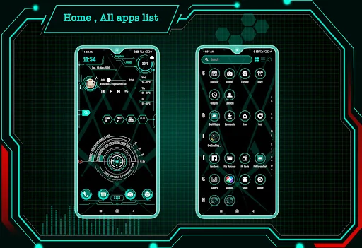 Hi-tech launcher 2025 screenshot 3
