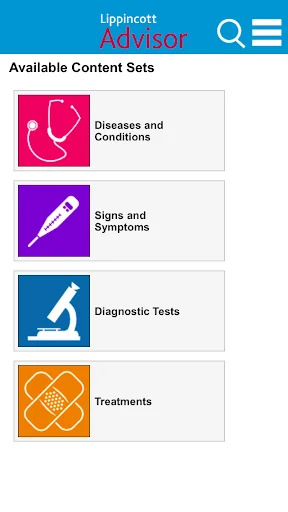 Lippincott Nursing Advisor screenshot 1