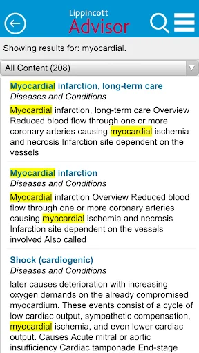 Lippincott Nursing Advisor screenshot 3