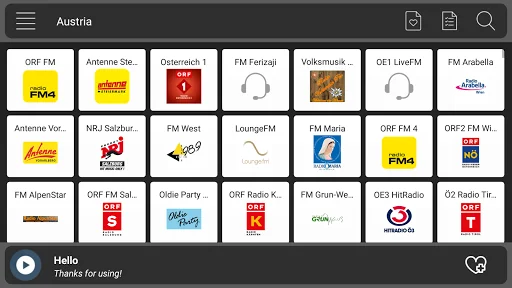 Austria Radio - Austria FM AM