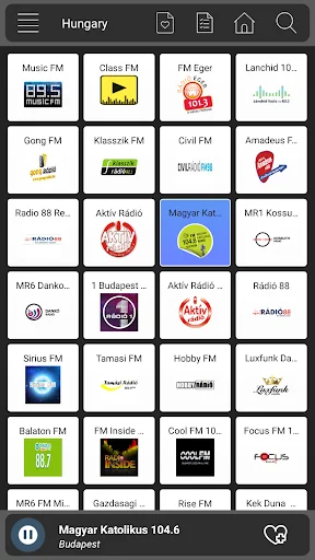 Hungary Radio online - Am Fm