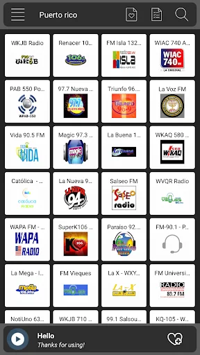 Puerto Rico Radio - FM AM