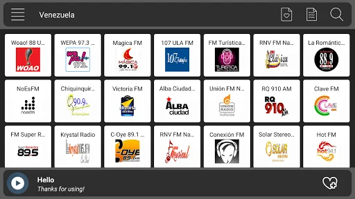 Venezuela Radio - FM AM