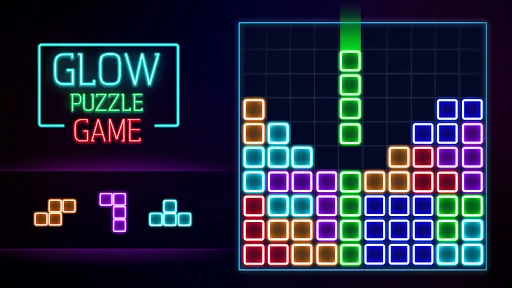 Glow Block Puzzle screenshot 3