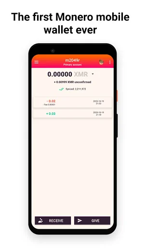 Monerujo - Monero Wallet
