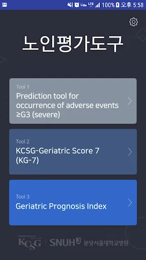 Geriatric screening Tool