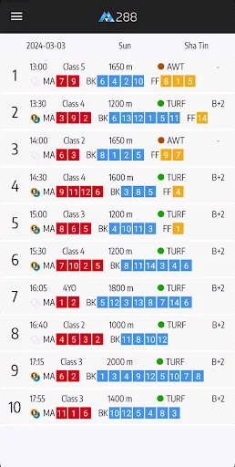 MA288 - Hong Kong Horse Racing