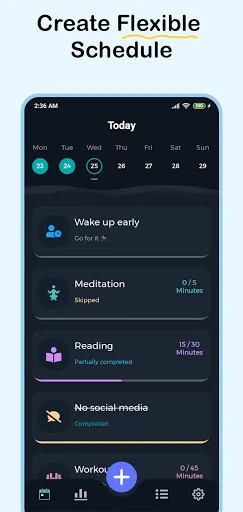 Habit360 Habit Tracker & To-do screenshot 1