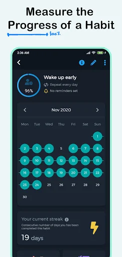 Habit360 Habit Tracker & To-do screenshot 3