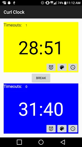 Curl Clock