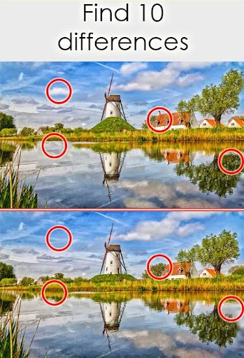 Find 10 Differences