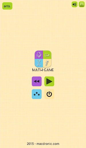 Math game