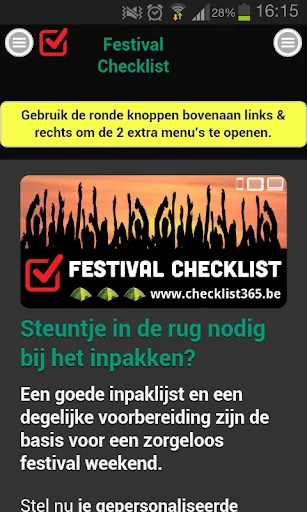 Festival Calendar Checklist (N