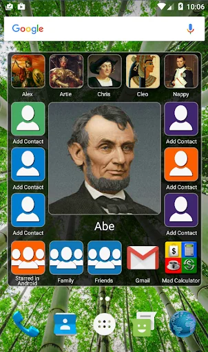 Mad Contacts Widget screenshot 1
